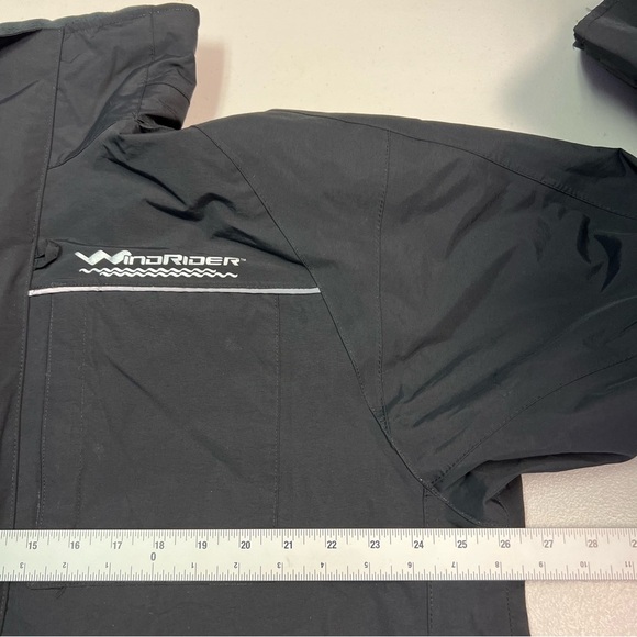 WindRider Black Pro All Weather Rain Waterproof Men's Jacket Size XXL - Picture 13 of 13